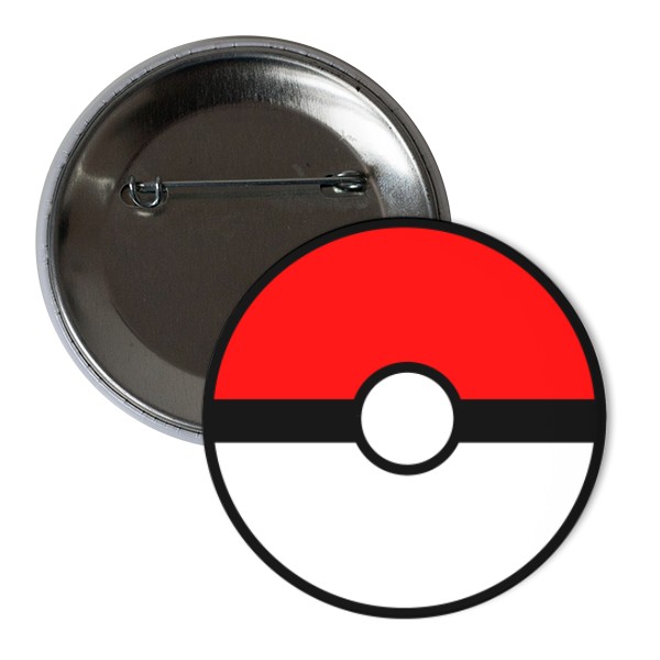 Odznáček PokéBall 37mm