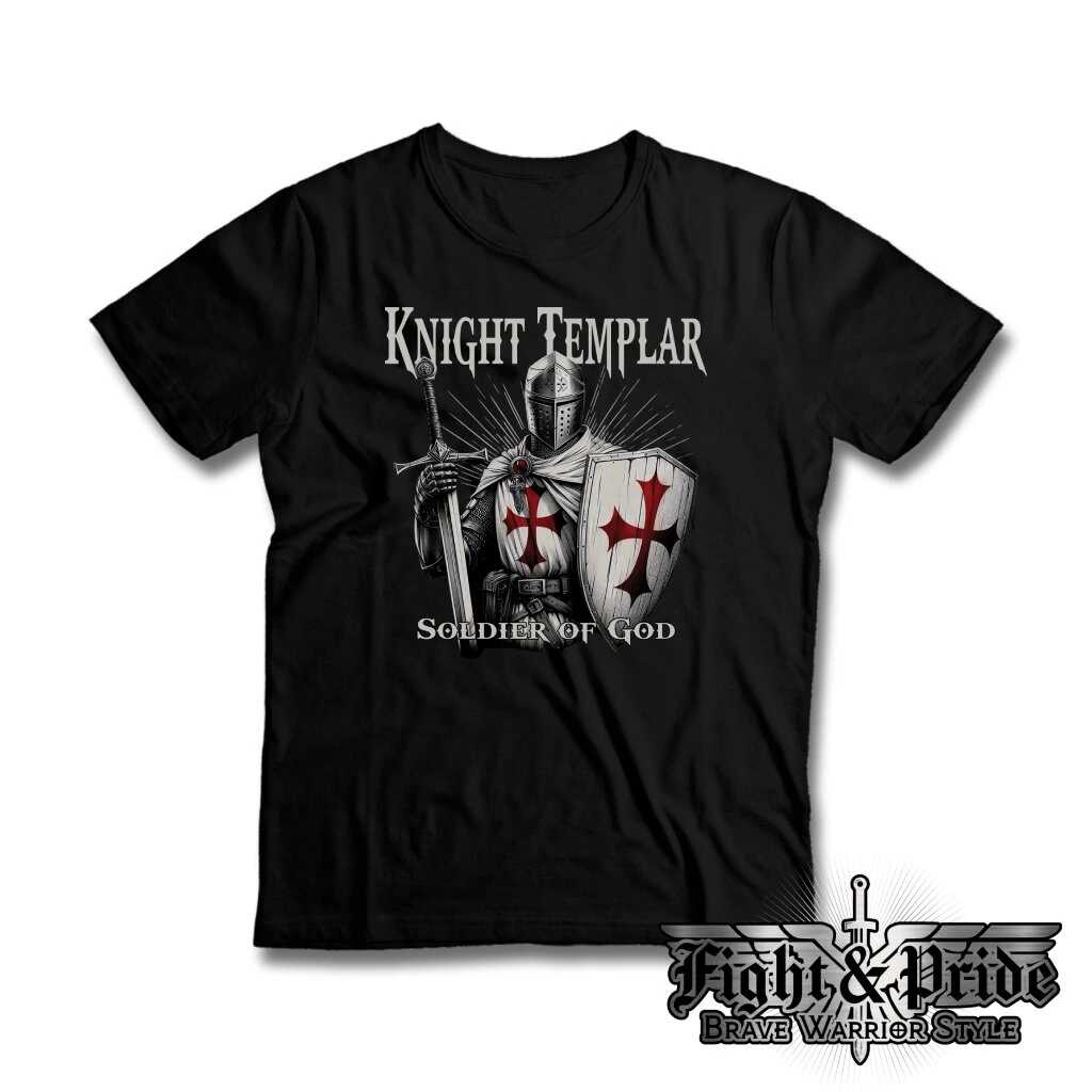 Tričko s potiskem Rytíř Templář-Knight Templar